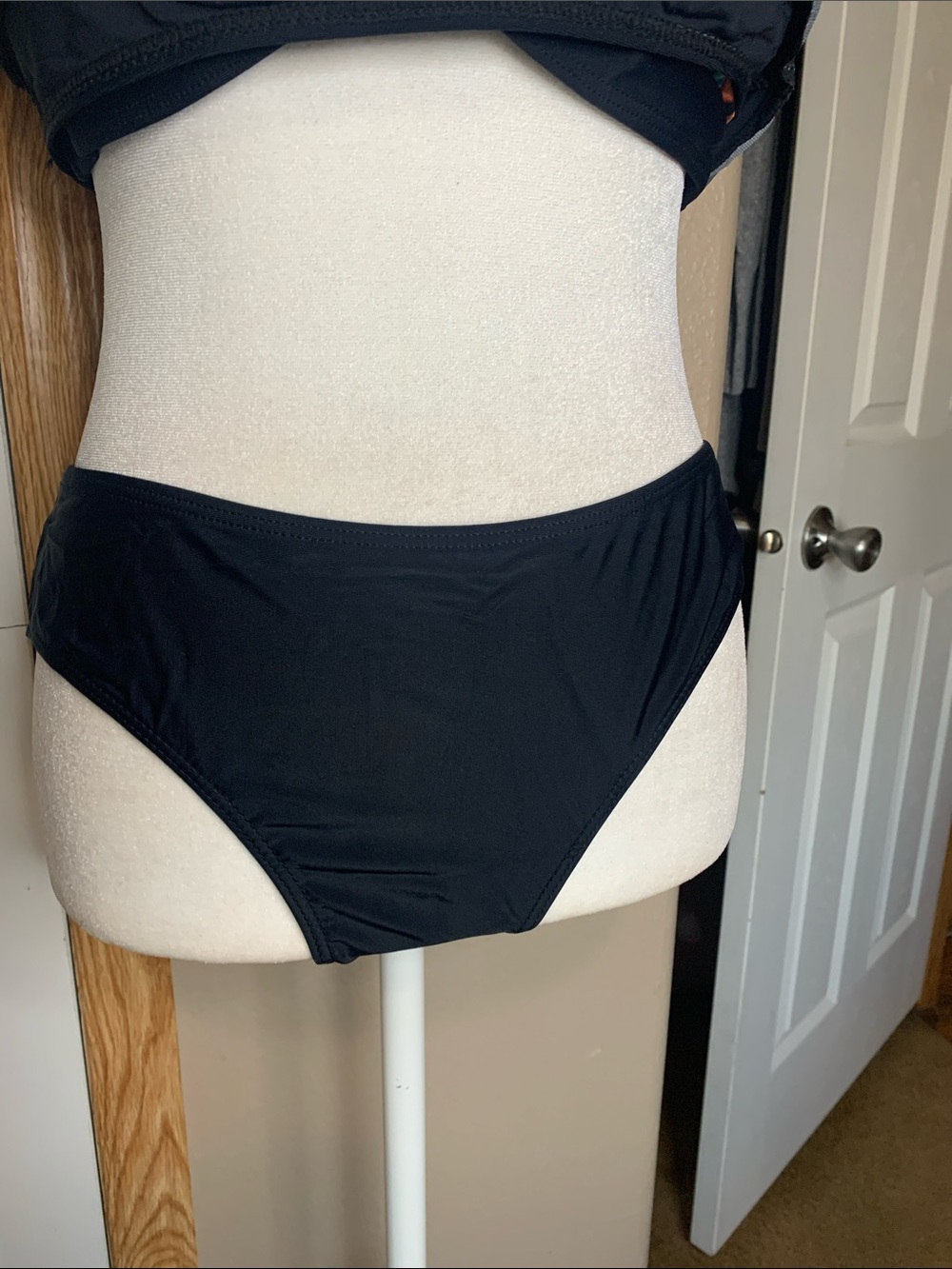 BUTTERFLY Colorful Print Black 3-PC Swimwear Set - Picture 9 of 11